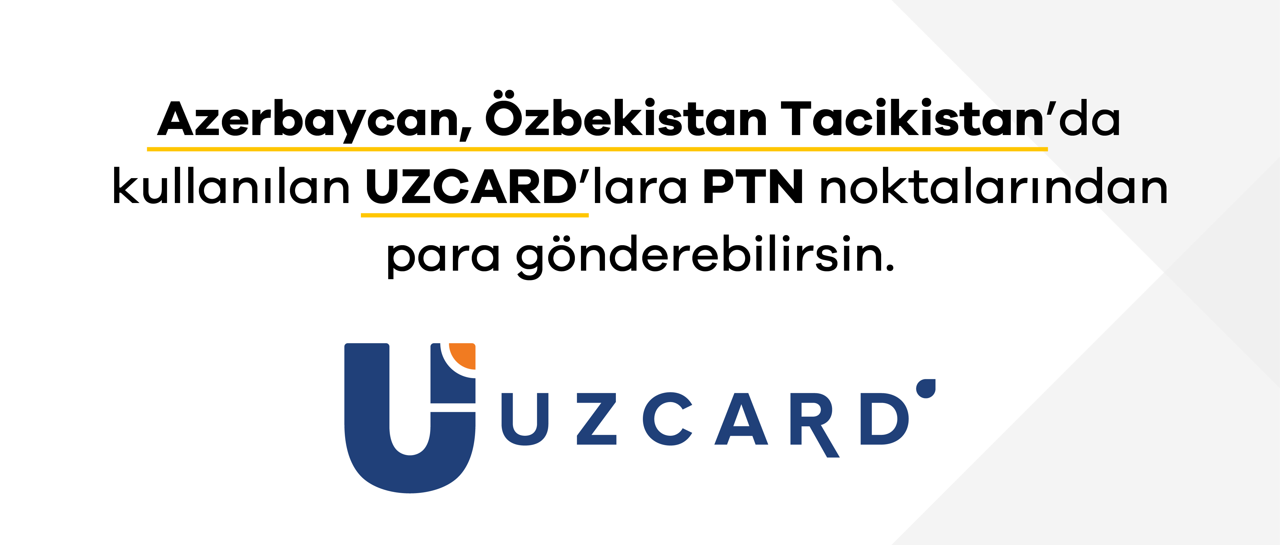 Azerbaycan, Özbekistan ve Tacikistan’a UZCARD ile Para Gönderin